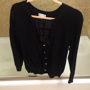 Black long sleeve sweater